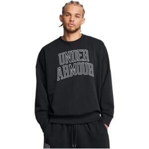 Under Armour Men's ICON Heavyweight Terry Oversized Crew Neck Sweatshirt